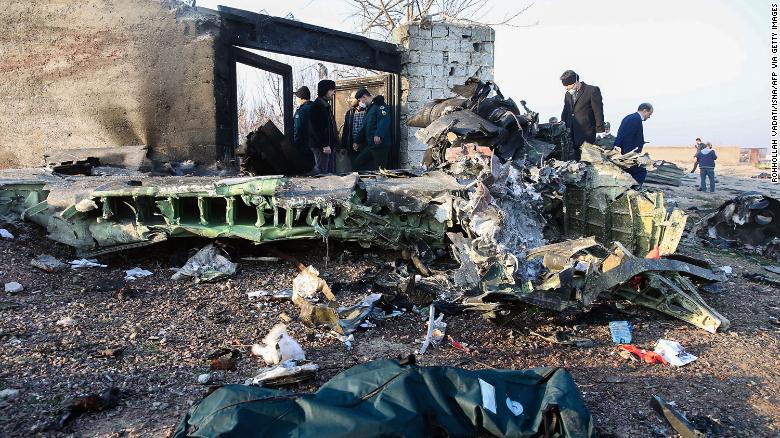 Ukraine plane crash by iran