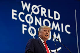 davos world economic forum 2020 trump climate change