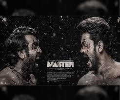 master third look poster vijay and sethupathi thalapthy