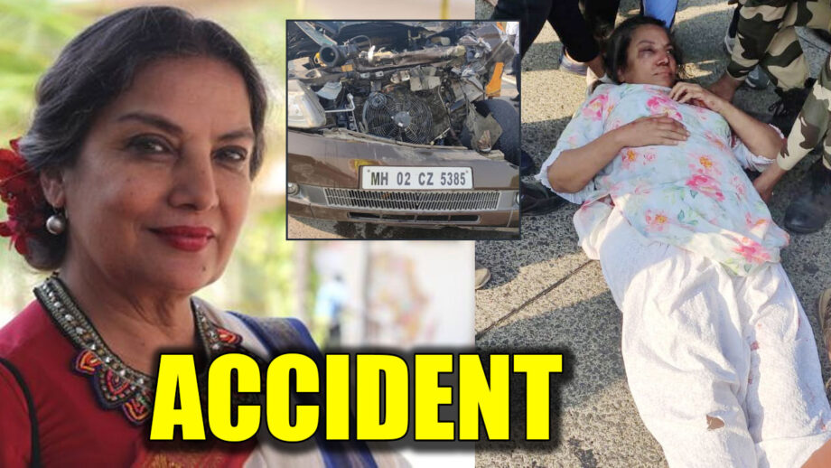 shabana azmi injured in car accident mumbai pune expressway javed akhtar